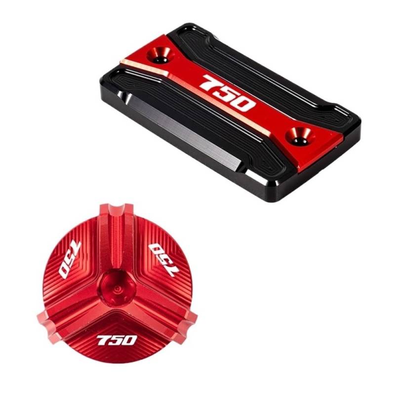 Heizöl Tankdeckel Für GSX-S750 Gsxs 750 GSXS750 CNC Vorderrad-Bremsflüssigkeitsbehälter-Abdeckung, Öltank-Schutz, Motoröl-Einfülldeckel von LAUTIE