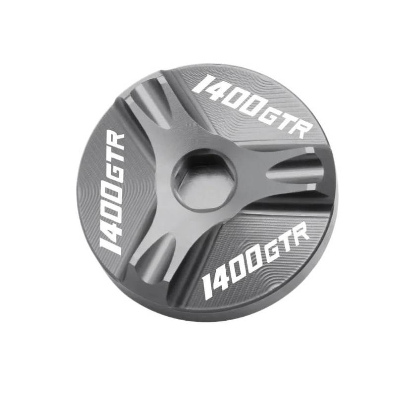 Heizöl Tankdeckel Für GTR1400 GTR 1400 2008-2014 Motorrad Aluminium Motoröl Ablasswanne Mutter Tasse Abdeckung Öl Einfüllbecher von LAUTIE