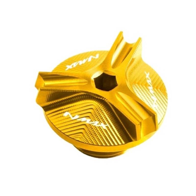 Heizöl Tankdeckel Für NMAX125 NMAX155 NMAX 150 Motorrad Motor Öl Ablauf Sump Mutter Kappe Bolzen Schraube Füllstoff Dekorative Abdeckung von LAUTIE