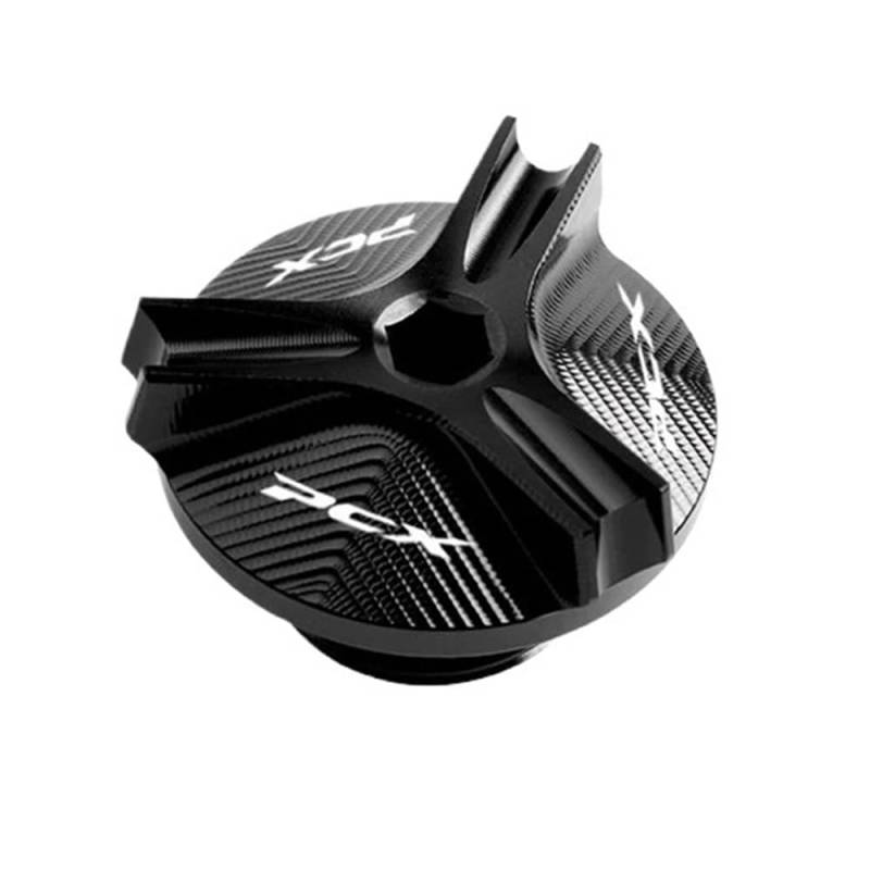 Heizöl Tankdeckel Für PCX150 PCX125 PCX160 PCX 150 Motorrad Motor Öl Ablauf Sump Mutter Kappe Bolzen Schraube Füllstoff Dekorative Abdeckung von LAUTIE