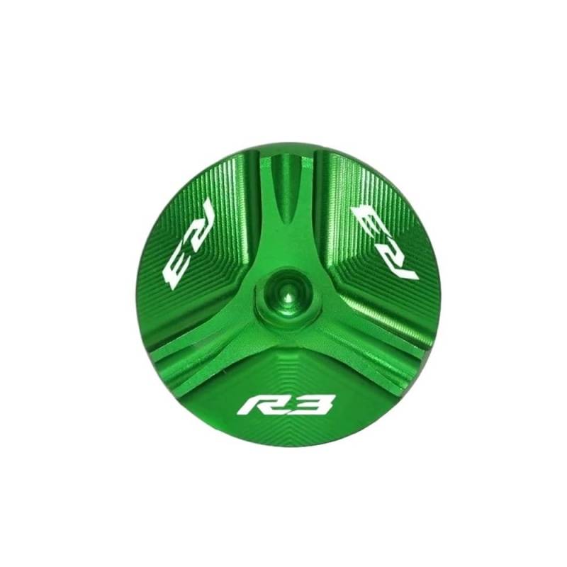 Heizöl Tankdeckel Für R3 2021 YZF-R3 YZF R3 2015-2020 2022 Motorrad Öl Einfülldeckel Zubehör CNC Motoröl Tasse Abdeckung Schraube von LAUTIE