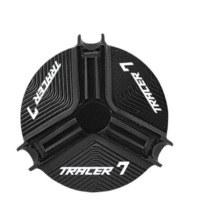Heizöl Tankdeckel Für Tracer 7 /GT 2021 2022 2023 Tracer 7gt Motorrad Zubehör Motoröl Füllstoff Tasse Abdeckung Kappe Schraube von LAUTIE