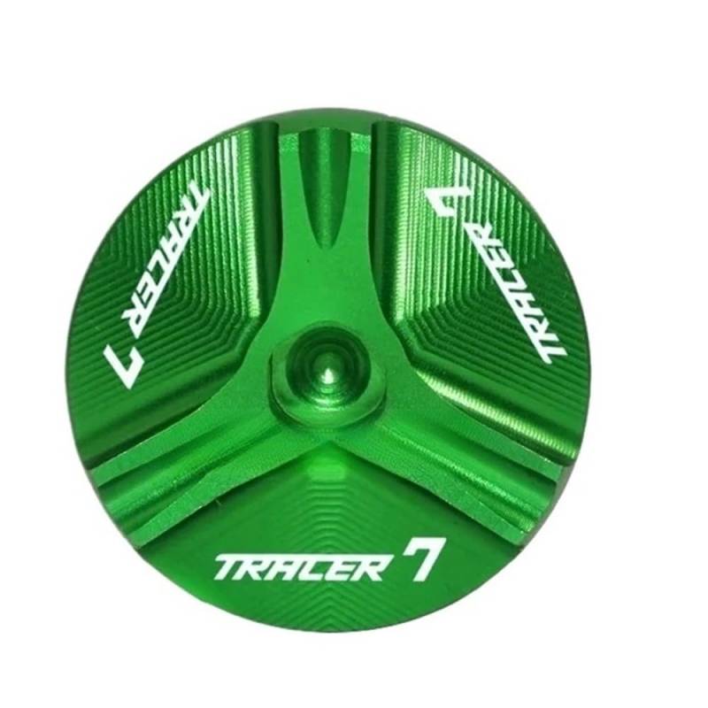 Heizöl Tankdeckel Für Tracer 7 /GT 2021 2022 2023 Tracer 7gt Motorrad Zubehör Motoröl Füllstoff Tasse Abdeckung Kappe Schraube von LAUTIE