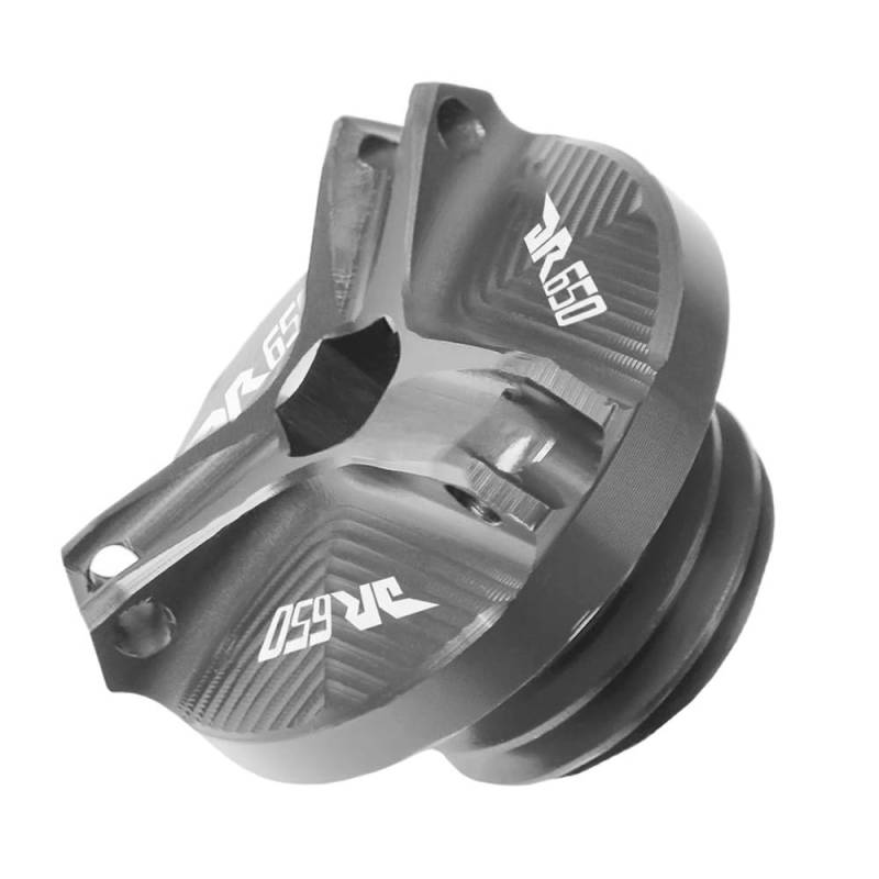 Heizöl Tankdeckel M20 2,5 Motorrad CNC Billet Ölwanne Abdeckung Schraube Motor Öl Ablauf Einfülldeckel Mutter Für DR 650 DR650 S/SE 1994-2010 von LAUTIE