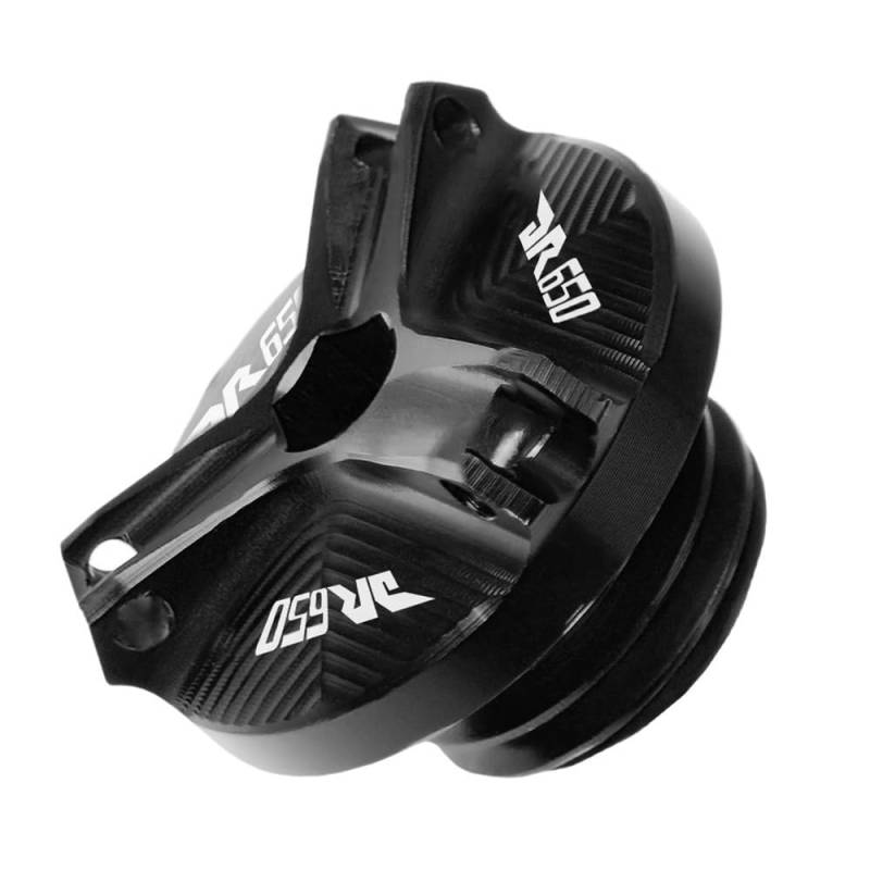 Heizöl Tankdeckel M20 2,5 Motorrad CNC Billet Ölwanne Abdeckung Schraube Motor Öl Ablauf Einfülldeckel Mutter Für DR 650 DR650 S/SE 1994-2010 von LAUTIE