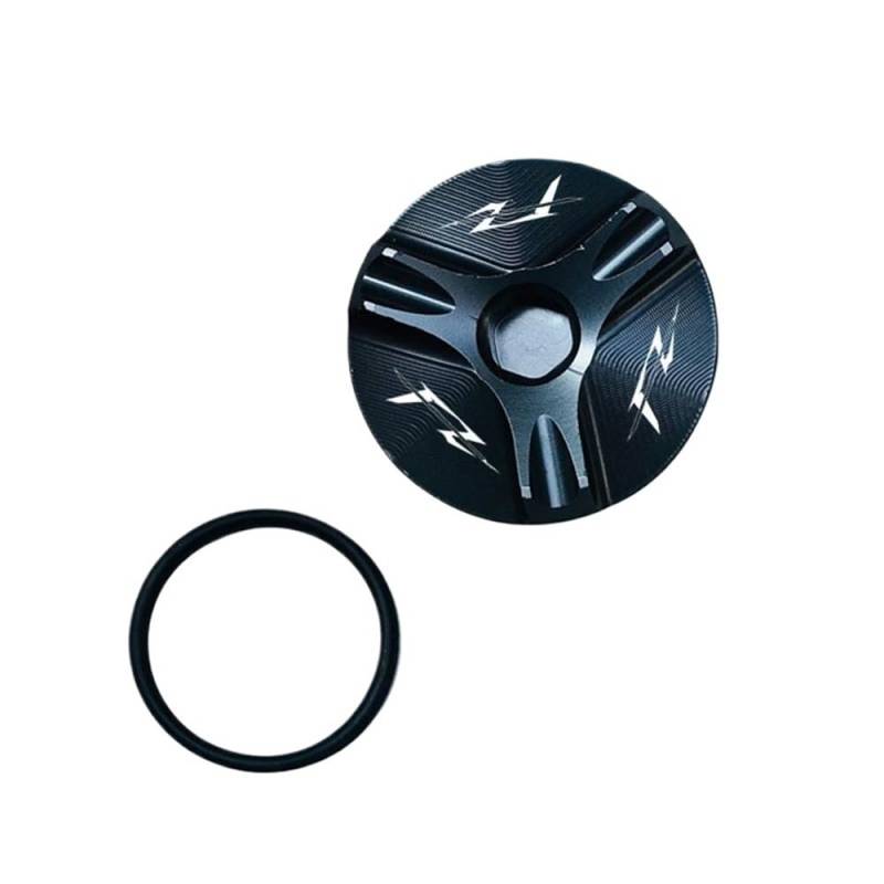 Heizöl Tankdeckel Motorrad Zubehör Aluminium Motoröl Einfülldeckel Ablasswanne Schraube Abdeckung Schraube Für FZ8 FZ6 FZ1 Logo FZ von LAUTIE