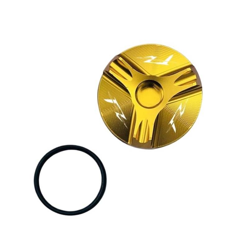 Heizöl Tankdeckel Motorrad Zubehör Aluminium Motoröl Einfülldeckel Ablasswanne Schraube Abdeckung Schraube Für FZ8 FZ6 FZ1 Logo FZ von LAUTIE