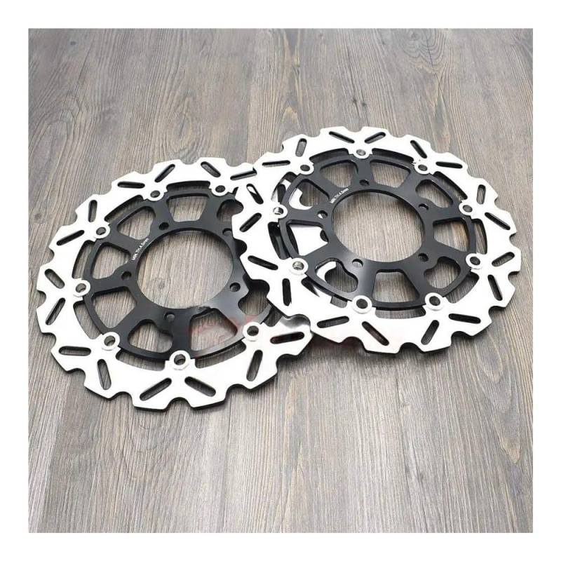 Motorrad Bremsscheibe Für GSXR 600 750 GSXR 1000 GSXR600 GSXR750 K6 K7 2006-2007 GSXR1000 K5-K8 2005-2008 Motorrad Vorne Bremsscheibe Rotor Zubehör von LAUTIE