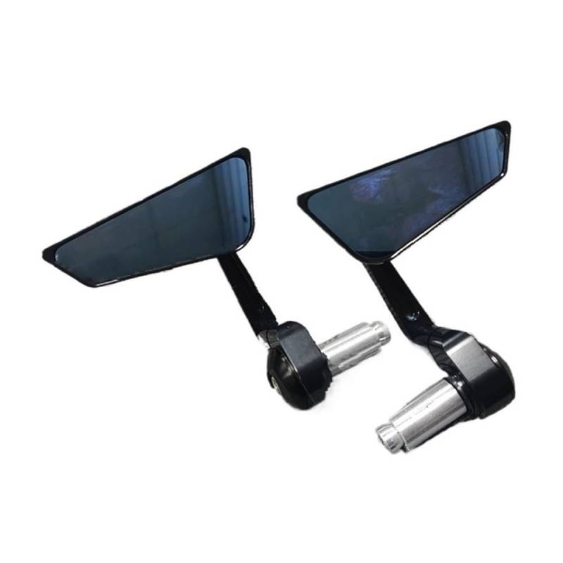 Motorrad Spiegel Motorrad Griff CNC Lenker Spiegel Stangenende Spiegel Für Du&Cati Streetfighter V4 S V4S Streetfighter V2 Motorradzubehör von LAUTIE