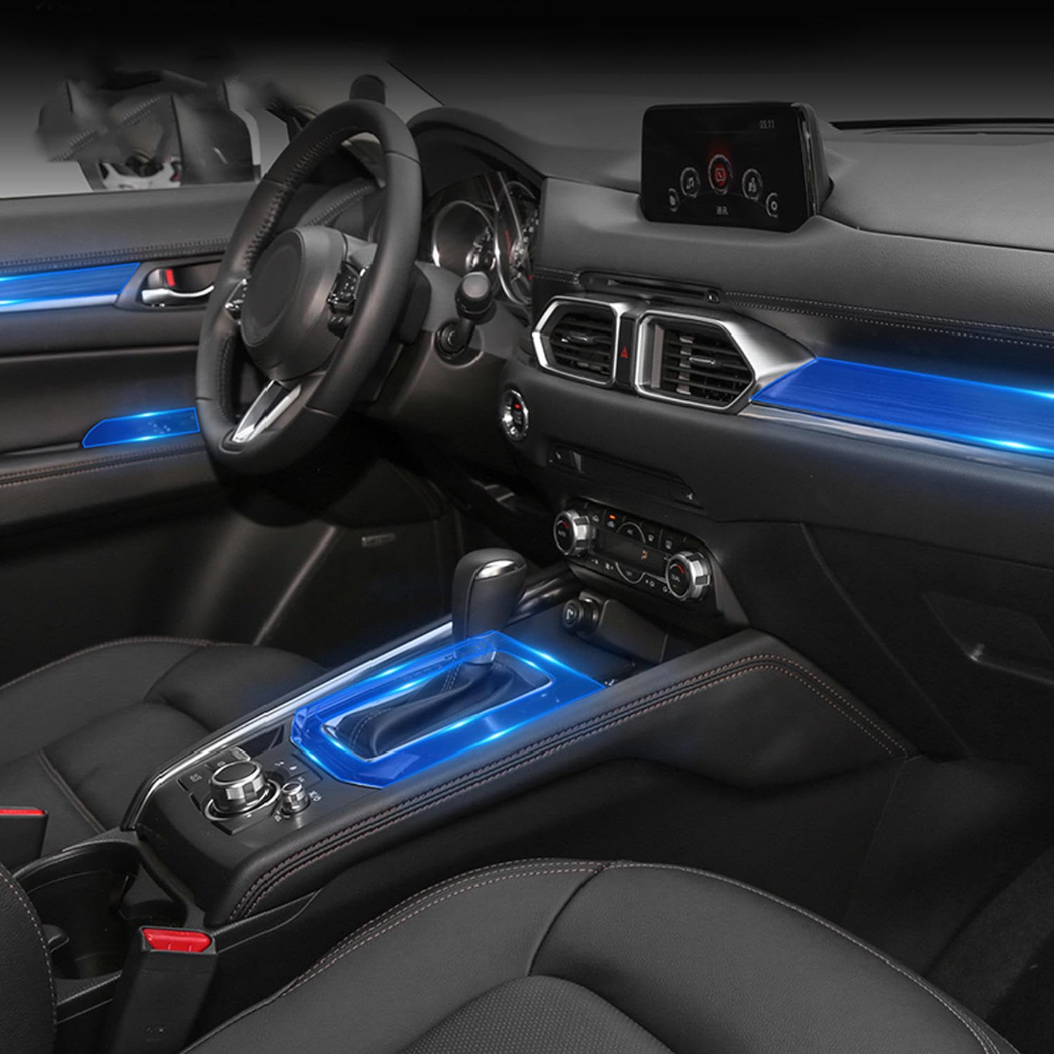 LAVIYE Auto Innenraum Mittelkonsole Transparent TPU Schutzfolie Anti-Kratz-Reparaturfolie Zubehör Refit,Für Mazda CX-5 2017-2023 LAVIYE Auto Innenraum Mittelkonsole Transparent TPU Schutzfolie Anti-Kratz-Reparaturfolie Zubehör Refit,Für Mazda CX-5 2017-2023 von LAVIYE