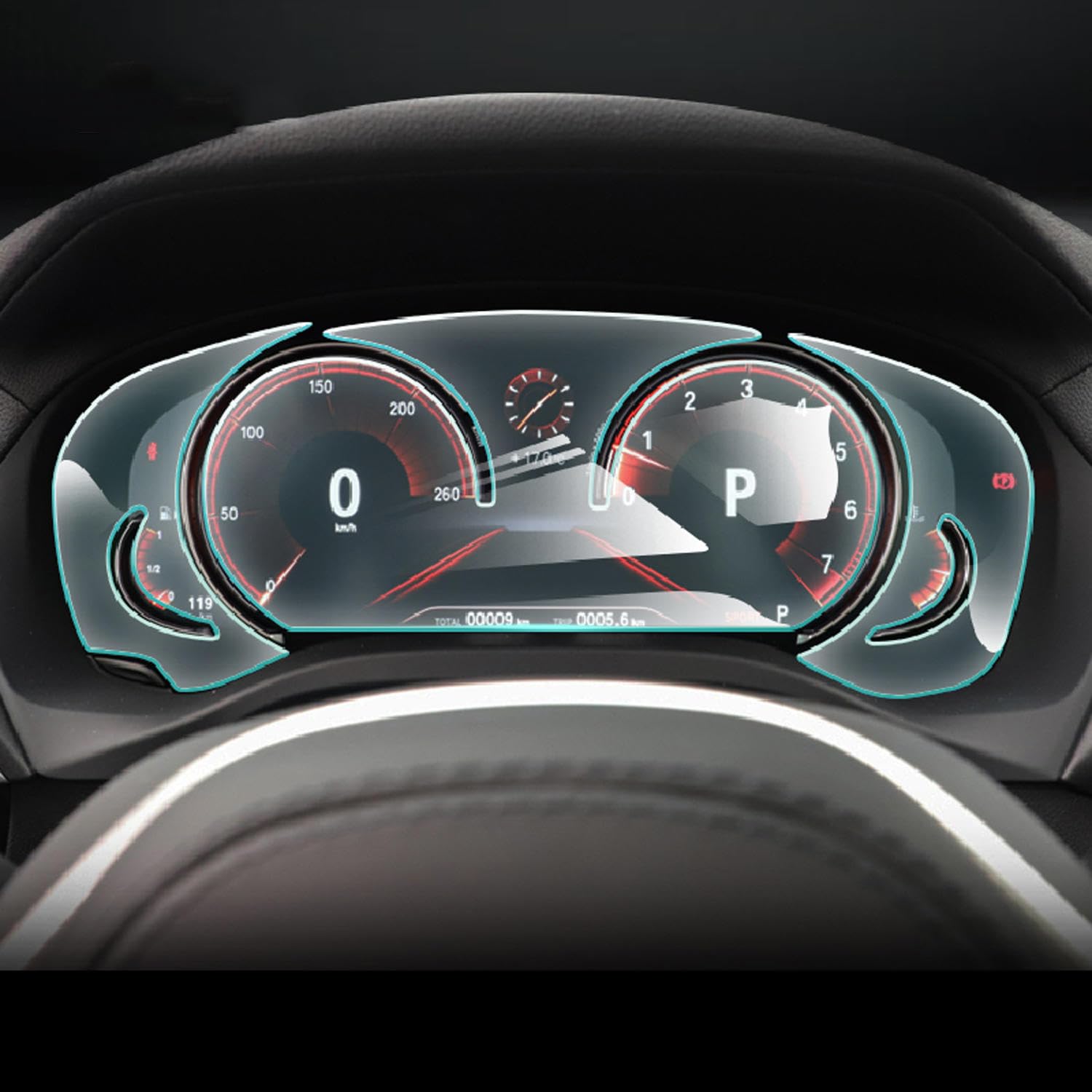 LAVIYE Autoinnenfolie transparent TPU PPF Tachofolie Anti-Kratz-Folie, für BMW X3 X4 G01 G02 2018 2019 LAVIYE Autoinnenfolie transparent TPU PPF Tachofolie Anti-Kratz-Folie, für BMW X3 X4 G01 G02 2018 2019 von LAVIYE