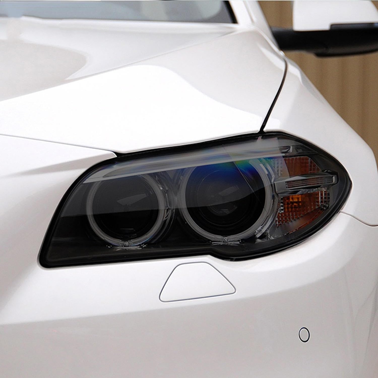 LAVIYE Autoscheinwerfer-Schutzfolie Rauchschwarz transparent TPU-Aufkleber, für BMW 5er F10 F11 Touring LAVIYE Autoscheinwerfer-Schutzfolie Rauchschwarz transparent TPU-Aufkleber, für BMW 5er F10 F11 Touring von LAVIYE