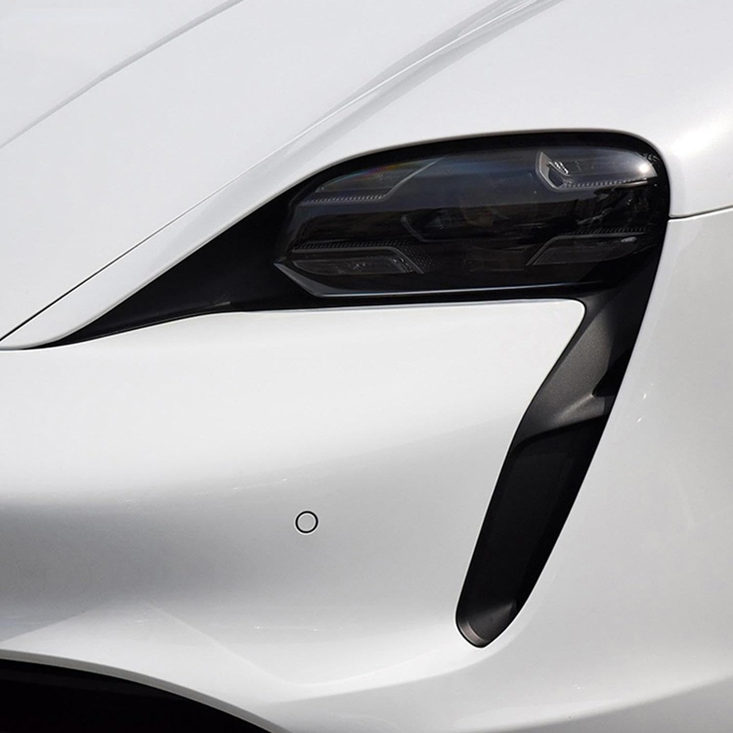 LAVIYE Autoscheinwerfer-Schutzfolie Scheinwerfer-Restaurierung Anti-Kratz-Folie Transparenter schwarzer TPU-Aufkleber, für Porsche Taycan 2019 2020 LAVIYE Autoscheinwerfer-Schutzfolie Scheinwerfer-Restaurierung Anti-Kratz-Folie Transparenter schwarzer TPU-Aufkleber, für Porsche Taycan 2019 2020 von LAVIYE
