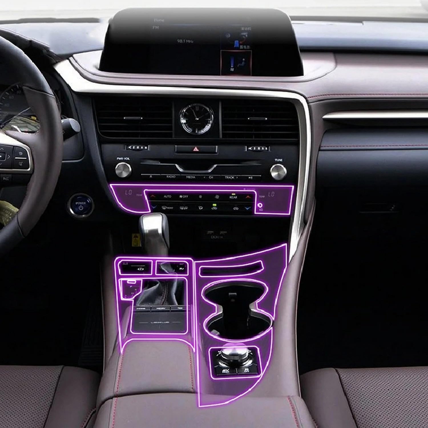 LAVIYE Kfz-Schutzfolie für Lexus RX 300 350 h 2016–2023, transparent, TPU, selbstklebend LAVIYE Kfz-Schutzfolie für Lexus RX 300 350 h 2016–2023, transparent, TPU, selbstklebend von LAVIYE