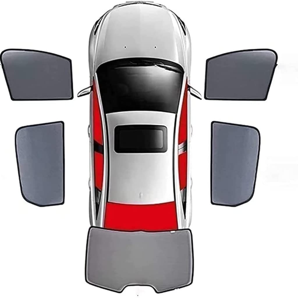 Auto Seitenfenster Sonnenschutz für Peugeot Import 3008,Magnetischer Sonnenblende Front Heck Seitenscheibe Visier UV Schutz Isolierung Visier Zubehör,5pcs von LAXTO