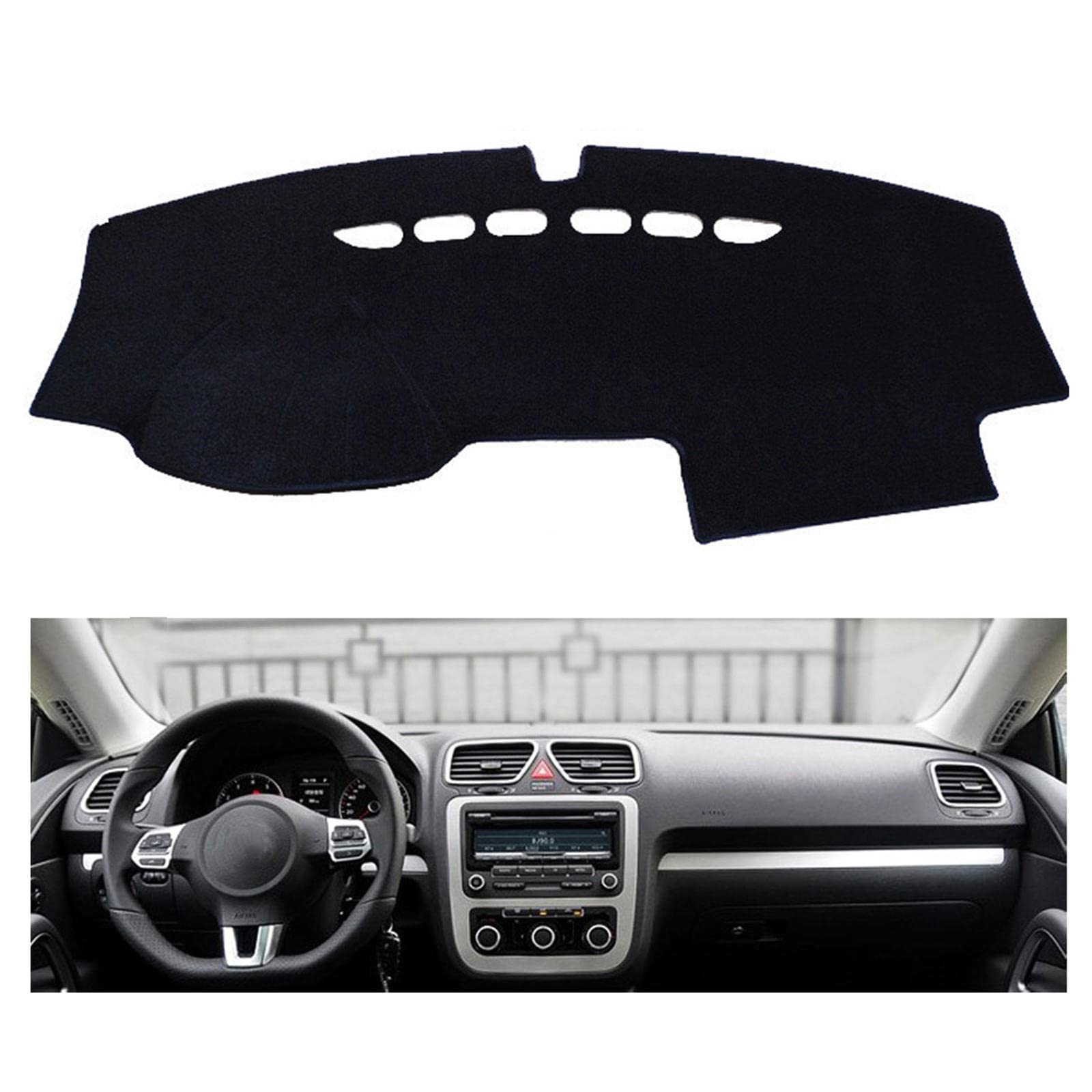 LAYGU Auto-Armaturenbrett-Abdeckung, Armaturenbrett-Matte, Teppich, Sonnenschutz-Schutzmatte, für VW Scirocco All die Jahre Zubehör LAYGU Auto-Armaturenbrett-Abdeckung, Armaturenbrett-Matte, Teppich, Sonnenschutz-Schutzmatte, für VW Scirocco All die Jahre Zubehör von LAYGU