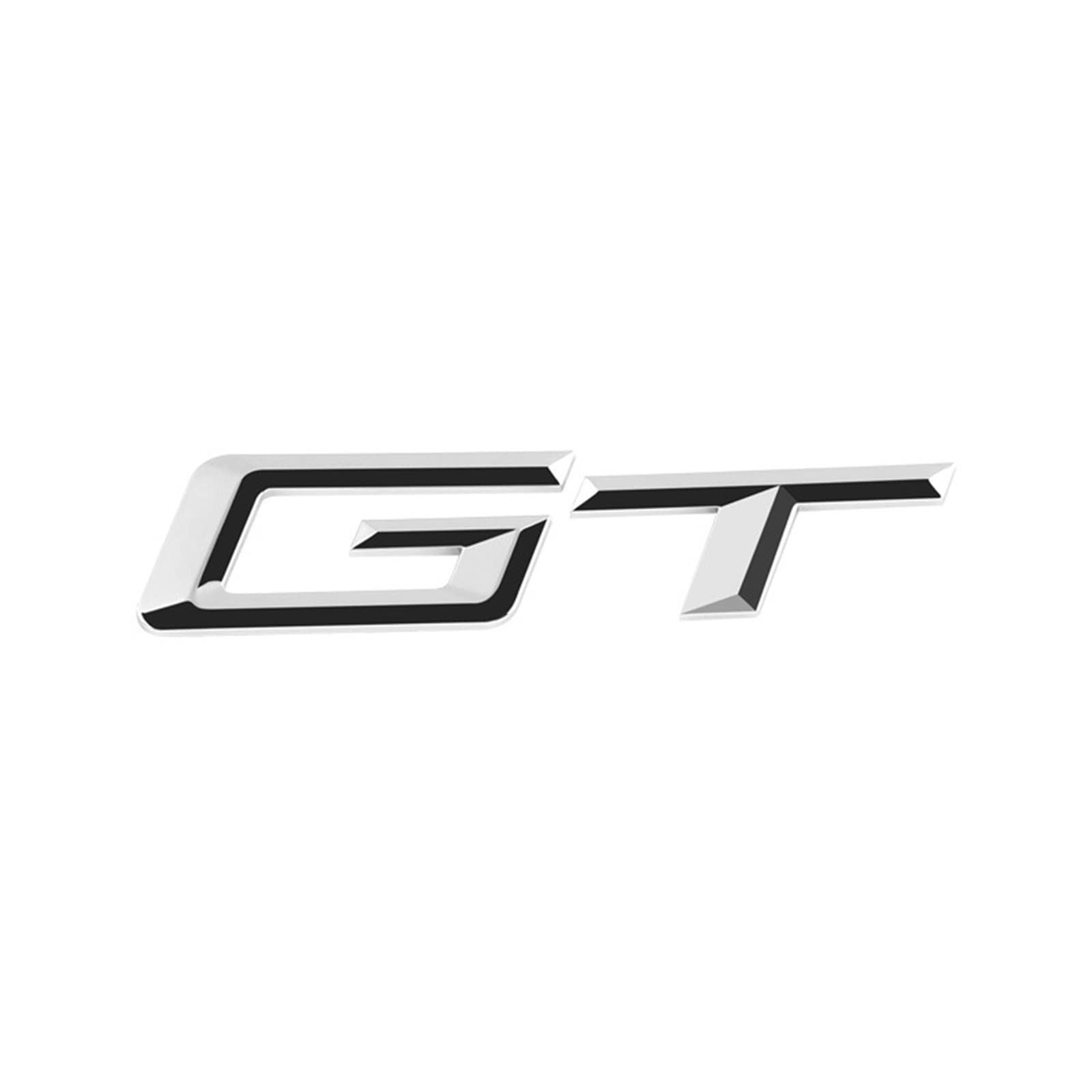 LAZIRO 3D ABS Auto Buchstaben Kofferraum Emblem Abzeichen Aufkleber 535i 530d 320i 320d Passend for GT Logo Passend for BMW 5 GT F07 3er F34 F10 6 G32 Zubehör (Color : Chrome Silver, Size : 2014-202 von LAZIRO