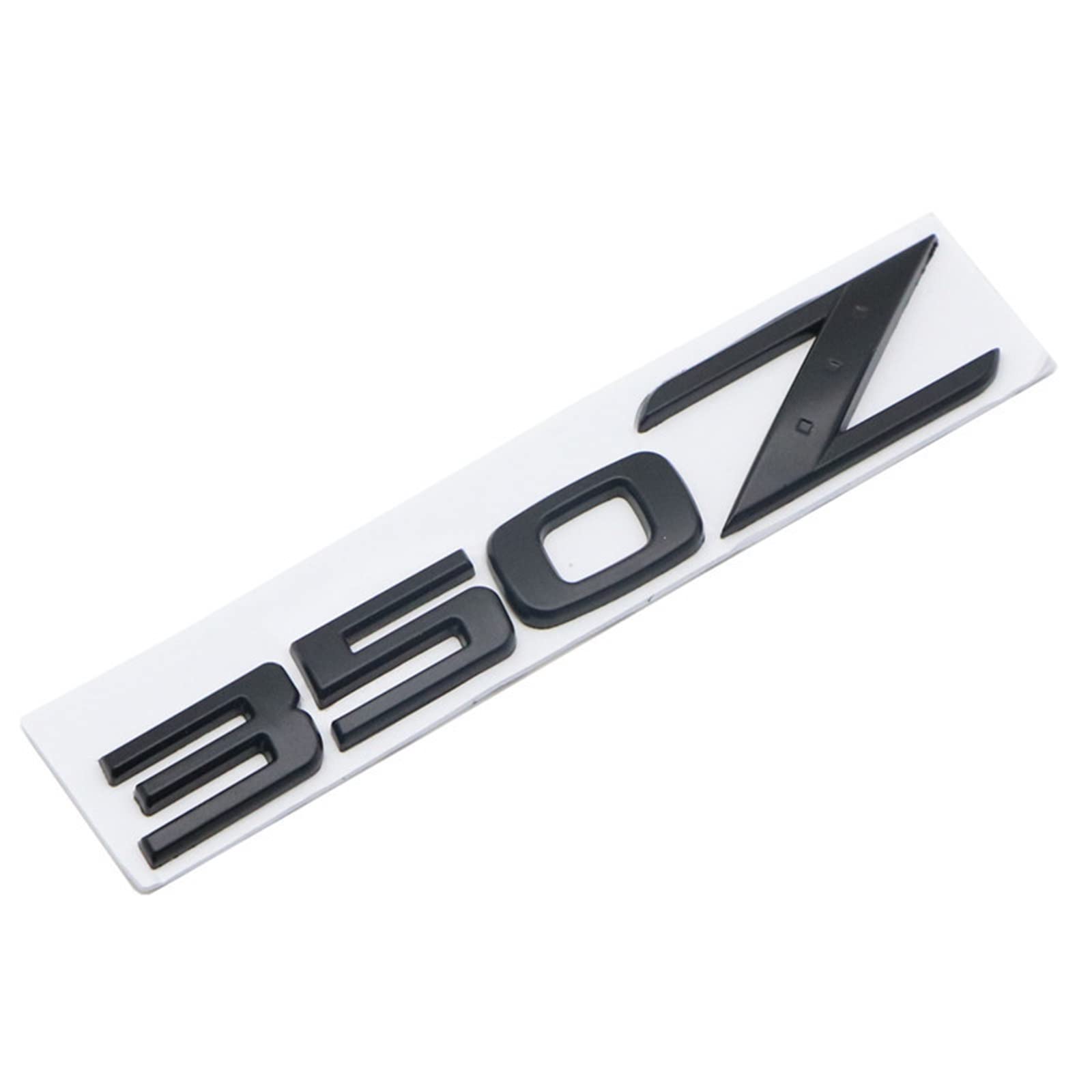 LAZIRO 3D Metall Auto Kofferraum Logo Aufkleber Abzeichen Aufkleber 350Z 370Z Emblem Passend for Nissan 350Z 370Z Coupe Black Edition Passend for GT Nismo Zubehör (Color : Black 350Z) von LAZIRO