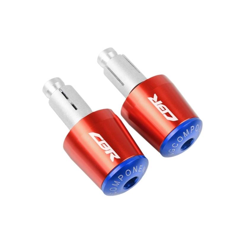 Kappe Anti Vibration Silder Plug 7/8 "22mm Poignées De Guidon De Moto Embouts De Guidon Compatible With Hon Da CBR929RR CBR600RR CBR954RR CBR1000RR CBR954RR CBR1100XX Motorrad Lenkergriffe Endkappen(B von LBLIRESP