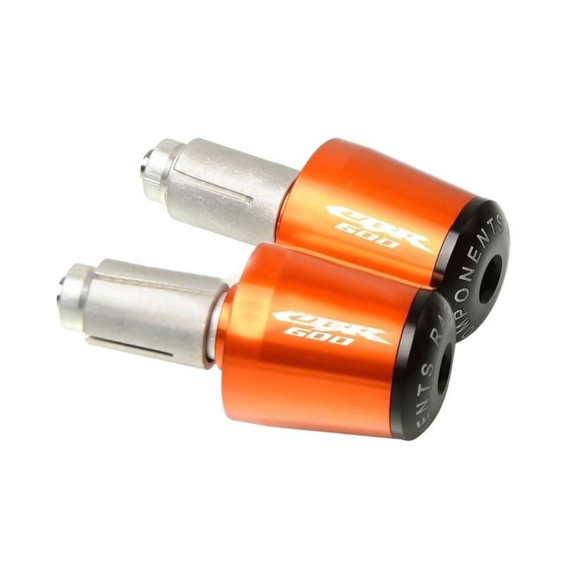 Kappe Anti Vibration Silder Plug Motorrad 7/8 "22mm Lenker Handgriffe Griff Bar Endkappe Compatible With Hon Da CBR 600 CBR600 F2 F3 F4 F4I 1991-2007 1992 1993 1994 1995 Motorrad Lenkergriffe Endkappe von LBLIRESP