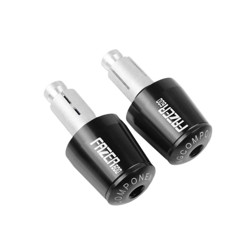 Kappe Anti Vibration Silder Plug Motorrad Lenkergriffe Ende Lenkerkappe Endstopfen Compatible With Ya ma ha FAZ ER 600 FAZE R600 FZ600 FAZ ER FZ6N 600 FZ6S FAZE 2016-2020 Motorrad Lenkergriffe Endkapp von LBLIRESP