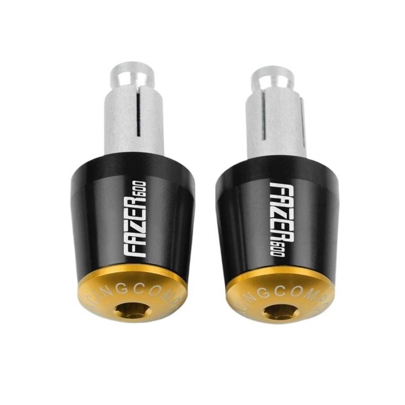 Kappe Anti Vibration Silder Plug Motorrad Lenkergriffe Ende Lenkerkappe Endstopfen Compatible With Ya ma ha FAZ ER 600 Faz Er600 FZ6S/FZ6N 1998-2003 1999 2000 Motorrad Lenkergriffe Endkappen(D) von LBLIRESP