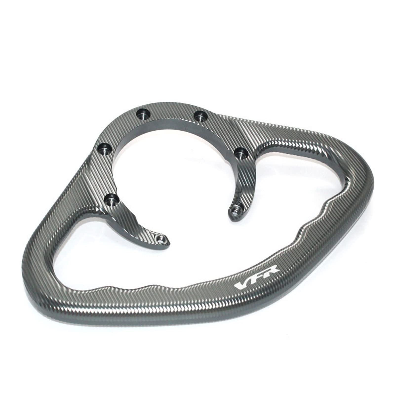 LBLIRESP Compatible with Hon da VFR 400 750 800 VFR1200F Motorrad Beifahrer Handgriffe Handgriff Tank Grab Bar Griffe Armlehne Zubehör(Titanium) von LBLIRESP