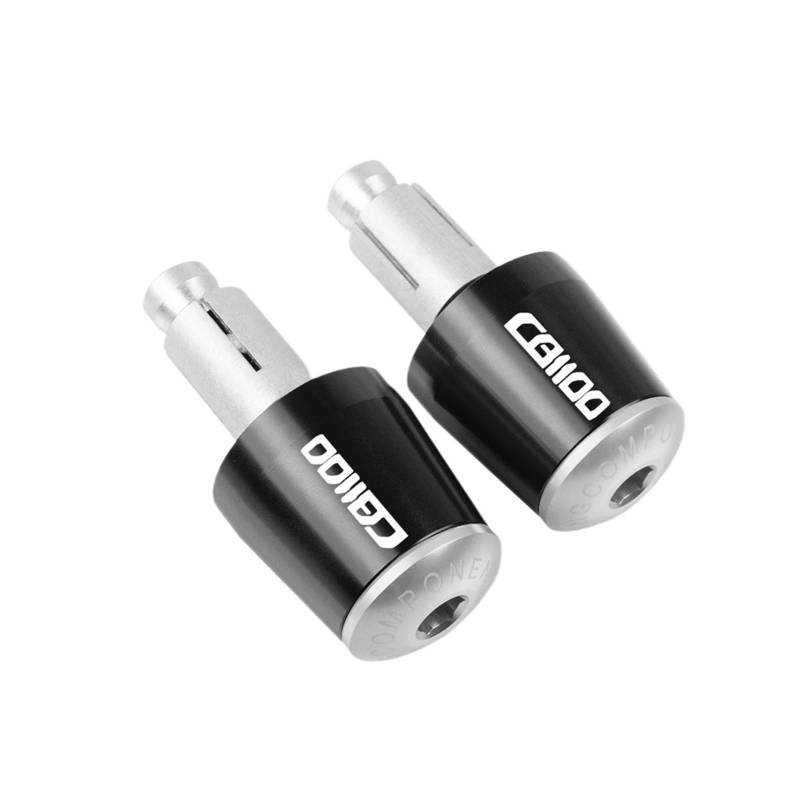 LBLIRESP Kappe Anti Vibration Silder Plug Compatible with Hon Da CB1100/GIO Special 2013-2016 Motorradzubehör Lenkergriffe Bar End Plug Caps Motorrad Lenkergriffe Endkappen(H) von LBLIRESP