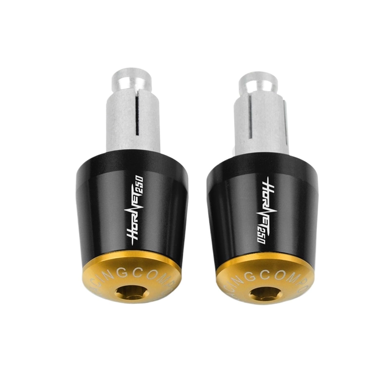 LBLIRESP Kappe Anti Vibration Silder Plug Compatible with Hon Da Hornet 250 HoRnet250 2001-2009 Motorrad Lenkerenden Griffe Kappe Lenker Stecker Schieber Motorrad Lenkergriffe Endkappen(C) von LBLIRESP
