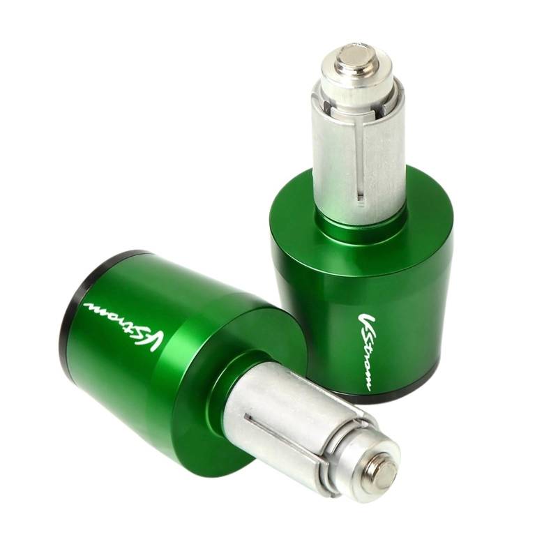 LBLIRESP Kappe Anti Vibration Silder Plug Compatible with Su zu Ki V-Strom 650 DL650 DL1000 / V-Strom 2007-2014 Lenkergriffe Lenkerkappenendstopfen Motorrad Lenkergriffe Endkappen(Green) von LBLIRESP