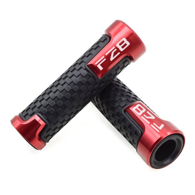 LBLIRESP Kappe Anti Vibration Silder Plug Compatible with Ya ma ha FZ8 FZ 8 FAZ ER 2010-2016 CNC Motorrad Lenkergriff Lenker Motorrad Lenkergriffe Motorrad Lenkergriffe Endkappen(Rosso) von LBLIRESP