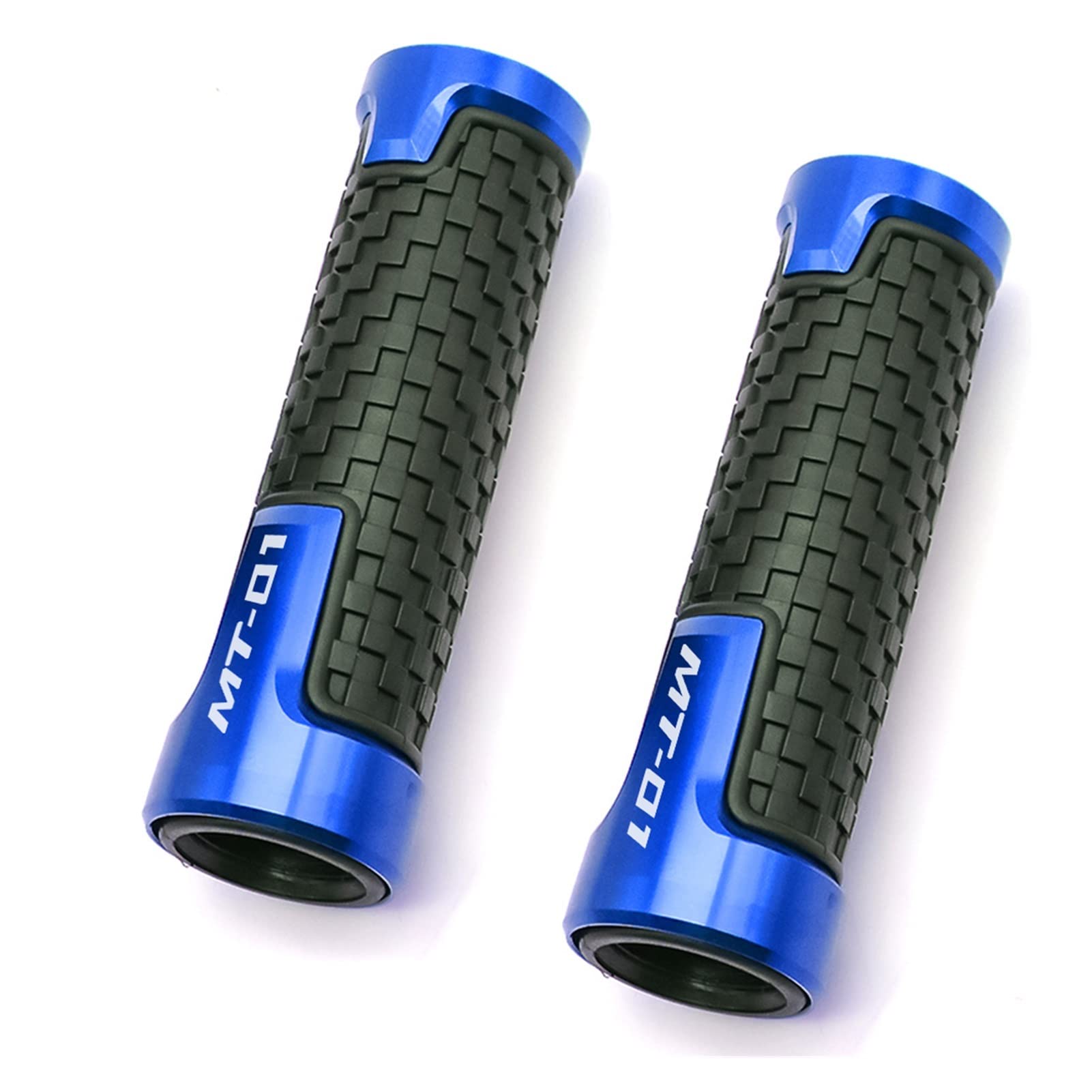 LBLIRESP Kappe Anti Vibration Silder Plug Compatible with Ya ma ha MT01 MT-01 2004-2011 Motorrad Lenker Grip Griff Bar Motorrad Lenker Griffe Motorrad Lenkergriffe Endkappen(Blu) von LBLIRESP