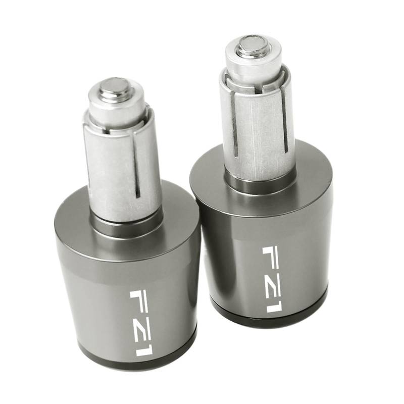 LBLIRESP Kappe Anti Vibration Silder Plug Motorradzubehör 7/8 "22MM Lenker Handgriffe Lenkerendkappe Compatible with Ya ma ha FZ1 FZ 1000 FAZ ER FZ 1 2006-2016 Motorrad Lenkergriffe Endkappen(Grey) von LBLIRESP