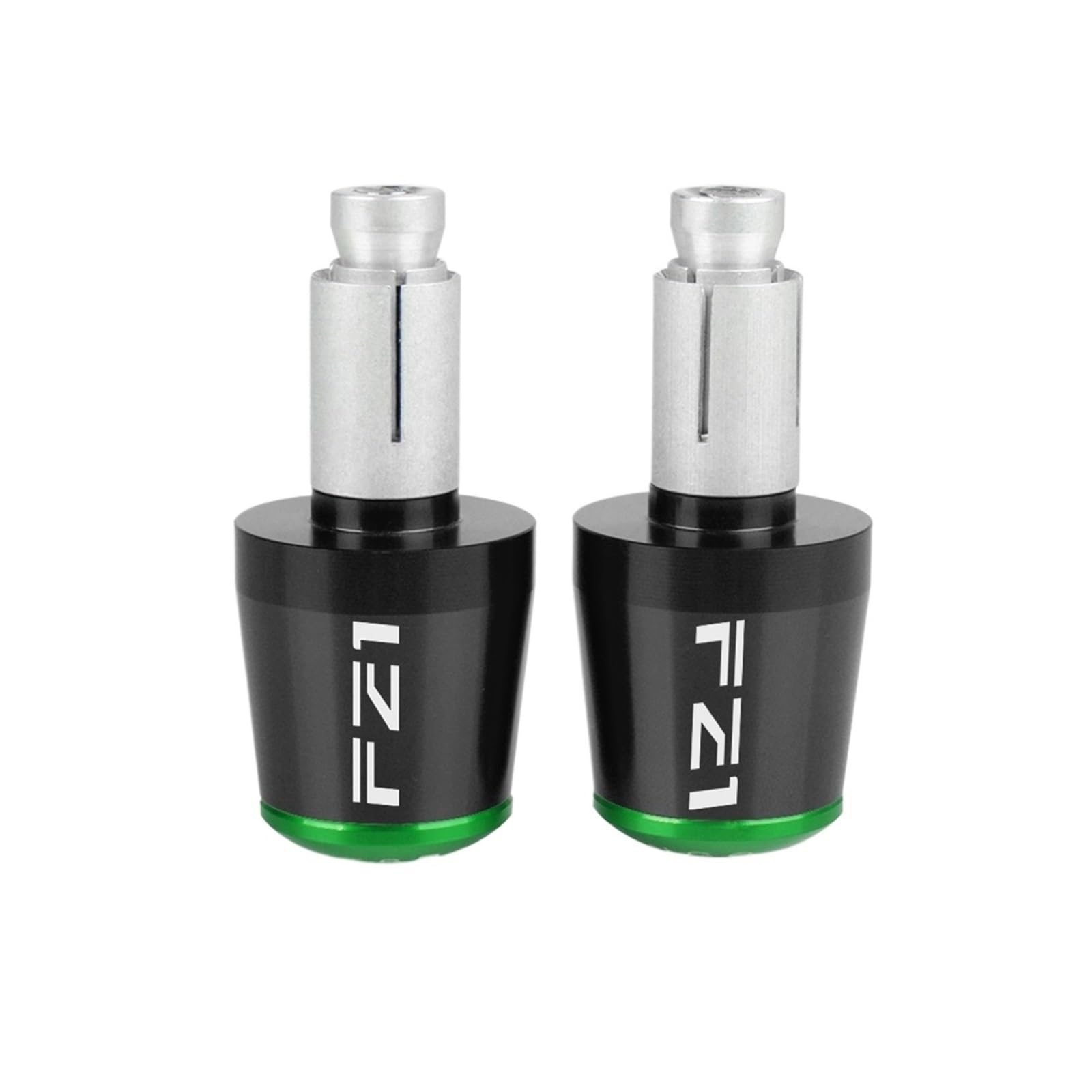LBLIRESP Kappe Anti Vibration Silder Plug Motorradzubehör 7/8 ''22MM Lenkergriffe Lenkerkappe Endstopfen Compatible with Ya ma ha FZ1 FAZ ER 2010-2015 Motorrad Lenkergriffe Endkappen(F) von LBLIRESP