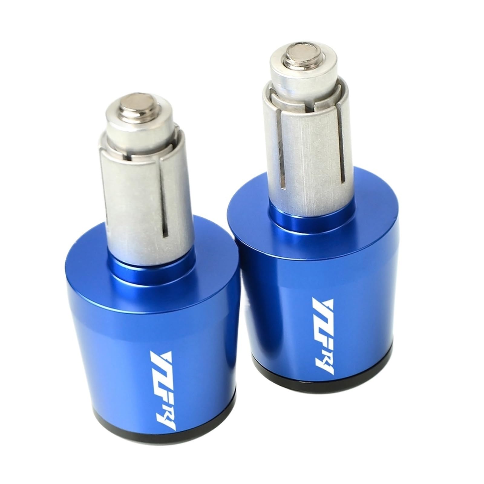 LBLIRESP Kappe Anti Vibration Silder Plug Motorradzubehör Lenker Handgriffe Lenkerendkappe for Compatible with YZF-R1 YZF R1 YZFR1 2004-2016 Motorrad Lenkergriffe Endkappen(Blu) von LBLIRESP