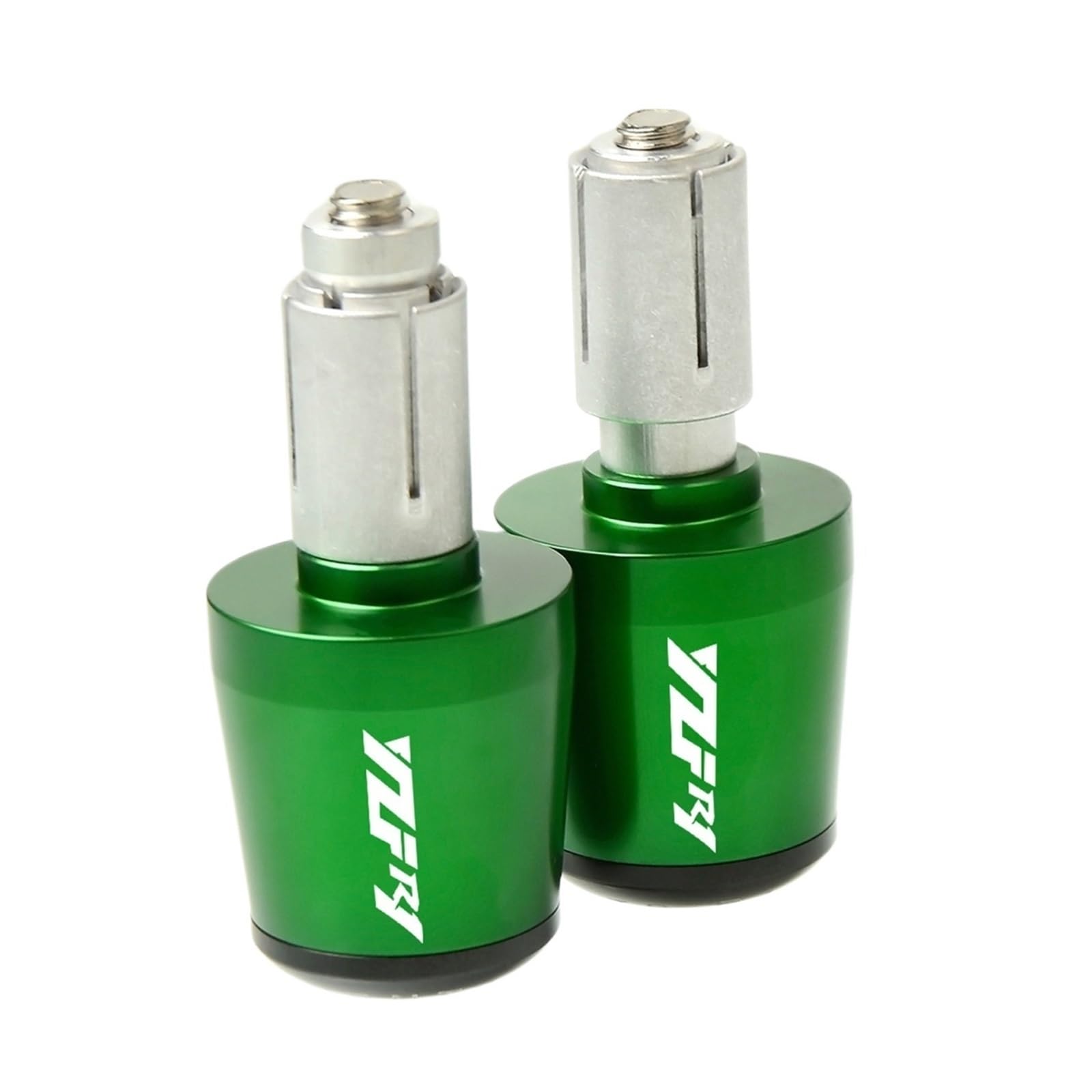 LBLIRESP Kappe Anti Vibration Silder Plug Motorradzubehör Lenker Handgriffe Lenkerendkappe for Compatible with YZF-R1 YZF R1 YZFR1 2004-2016 Motorrad Lenkergriffe Endkappen(Green) von LBLIRESP