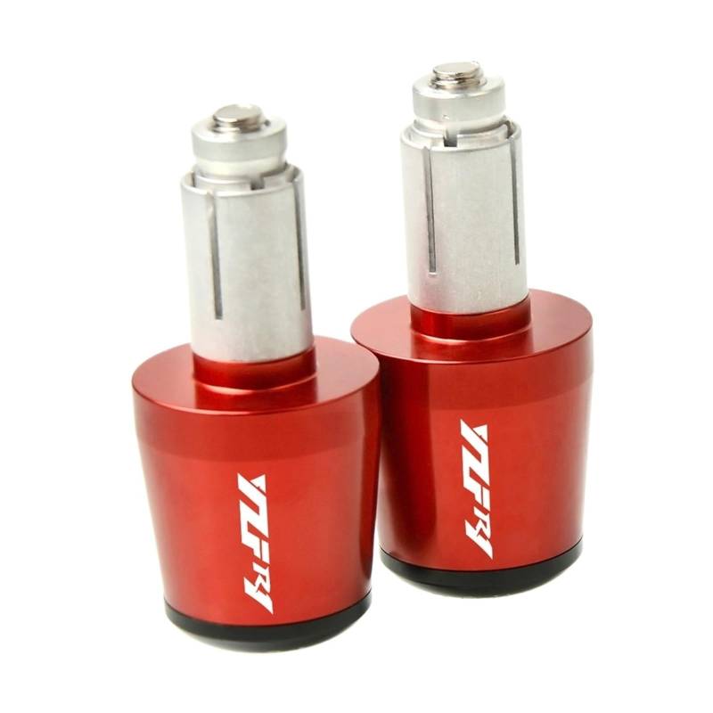 LBLIRESP Kappe Anti Vibration Silder Plug Motorradzubehör Lenker Handgriffe Lenkerendkappe for Compatible with YZF-R1 YZF R1 YZFR1 2004-2016 Motorrad Lenkergriffe Endkappen(Rosso) von LBLIRESP