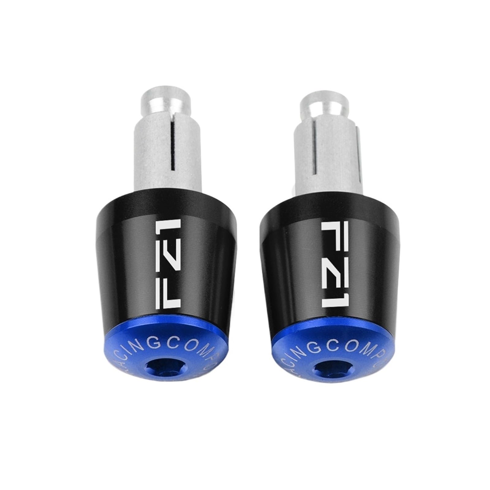 LBLIRESP Kappe Anti Vibration Silder Plug Motorradzubehör Lenkergriffe Lenkerendkappe End Compatible with Ya ma ha FZ1 FAZ ER F-Z1 FZ-1 FZ1N FZ1S 2005-2016 Motorrad Lenkergriffe Endkappen(B) von LBLIRESP
