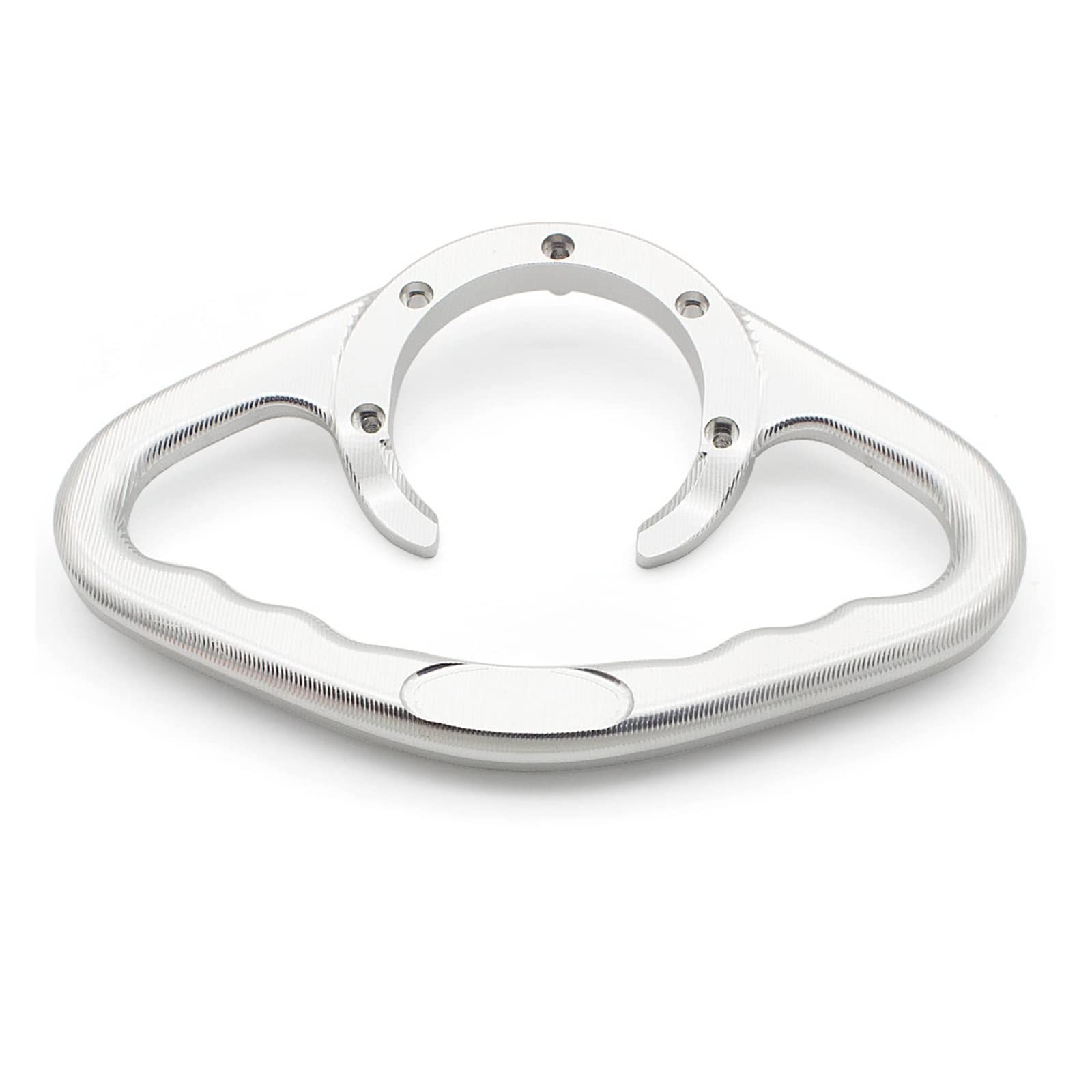 LBLIRESP Motorrad Kraftstofftank Beifahrer Handgriff Compatible with Hon Da CBR1000RR Fireblade CBR 1000RR 2004-2016 Gaskappe Handgriff Armlehne Grab(Silver) von LBLIRESP