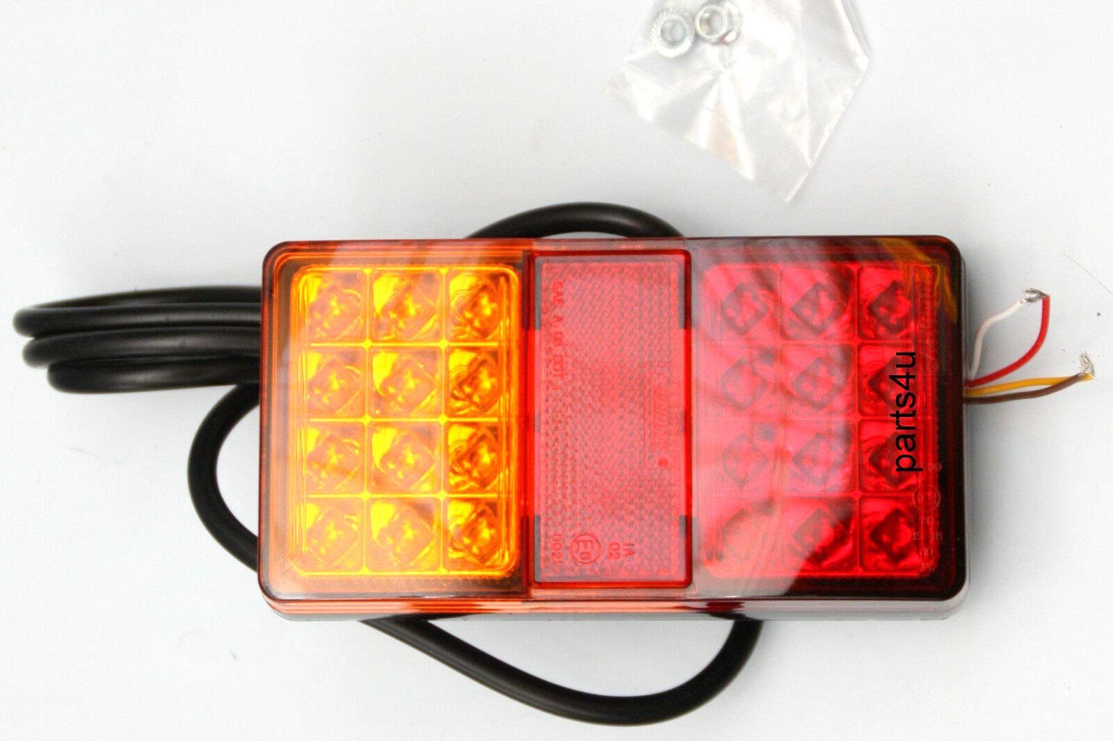 Anhänger LED Rückleuchte Rücklicht Heckleuchte Beleuchtung 12V / 24V Rückfahrscheinwerfer Scheinwerfer Hinten Anhänger Trailer von LCD