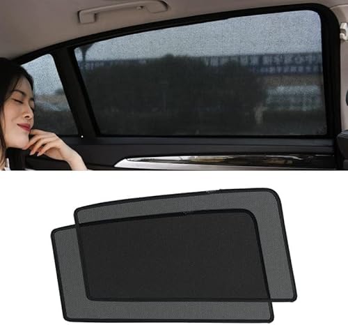 Auto Seitenscheiben Sonnenschutz für Benz GL X 164 (2006–2012), UV-Schutz Privatsphäre Faltbar ZubehöR Schützt Mitfahrer und Kinder,2 Rear von LCJAN