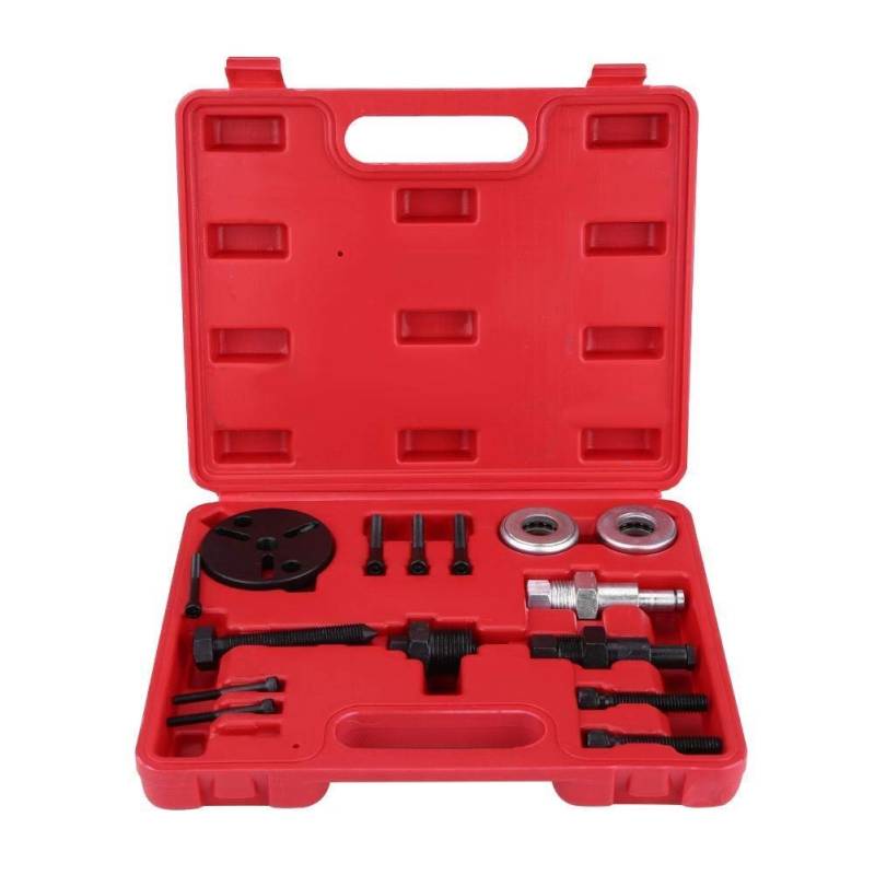 LCQSYE Kupplungsdruckplatte Fit für Auto Auto A/C Kompressor Kupplung Remover Kit Puller Installer Klimaanlage Werkzeug Kpplungslamelle von LCQSYE