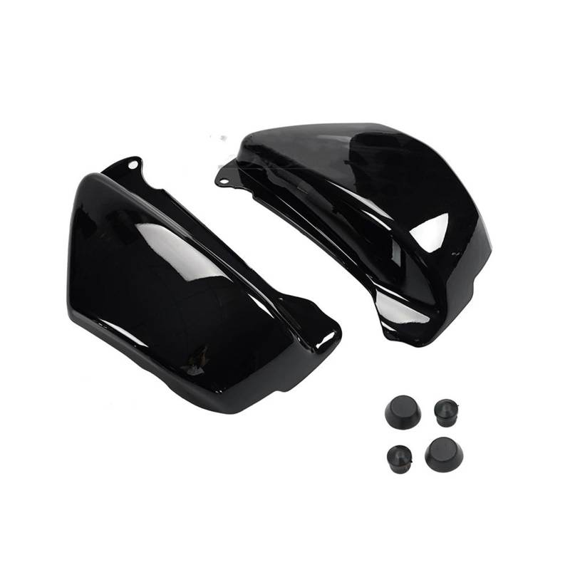 Motorrad Batterieabdeckung Fit Für Honda Magna VF750 VF750C 1994-2004 Motorrad Batterie Side Verkleidung Abdeckung Links Rechts Schutz Protector Batterieseitenabdeckung(Black) von LCQSYE
