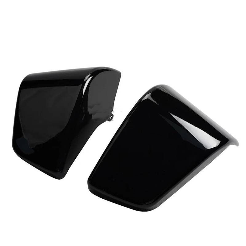 Motorrad Batterieabdeckung Fit Für Honda Shadow ACE VT400 VT750 VT 400 750 1997-2003 Motorrad Links Rechts ABS Batterie Side Verkleidung Abdeckung Schutz Batterieseitenabdeckung(Black) von LCQSYE