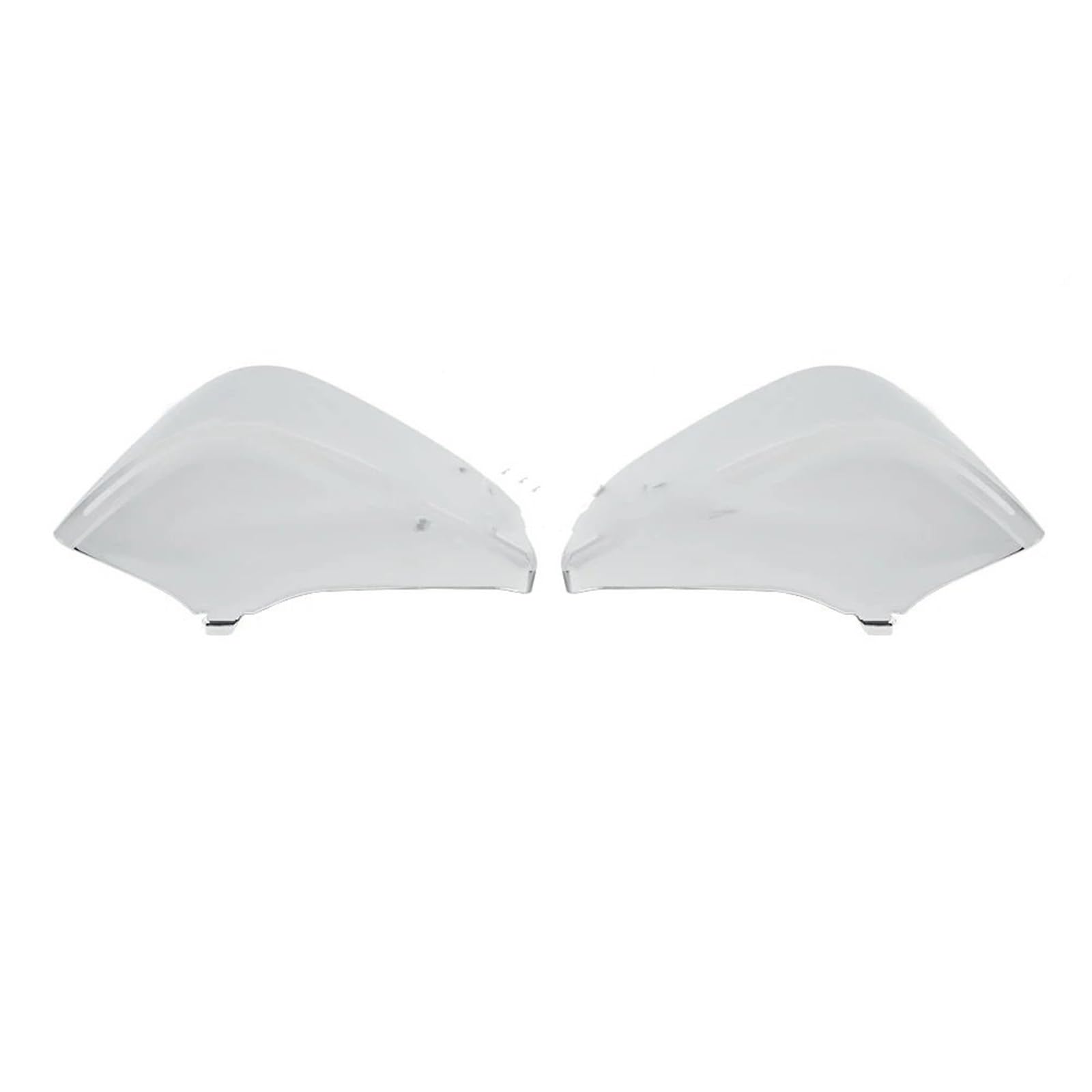 Motorrad Batterieabdeckung Fit Für Honda Shadow ACE VT400 VT750 VT 400 750 1997-2003 Motorrad Links Rechts ABS Batterie Side Verkleidung Abdeckung Schutz Batterieseitenabdeckung(Chrome) von LCQSYE