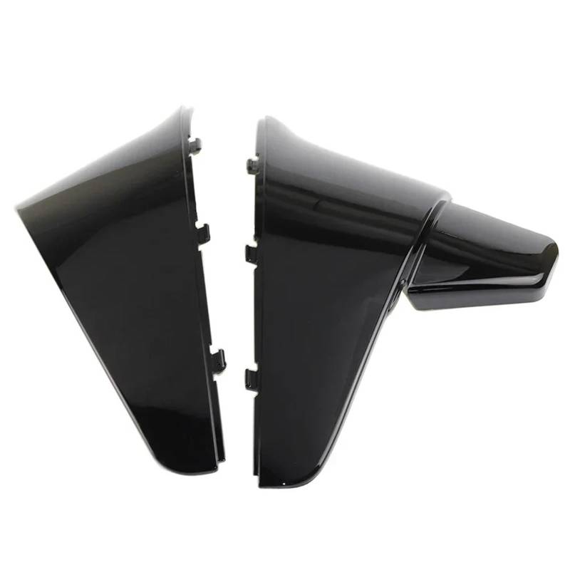 Motorrad Batterieabdeckung Fit Für Honda Shadow VT600 VLX 600 STEED 400 1988-1998 Motorrad Batterie Side Verkleidung Abdeckung Batterieseitenabdeckung(Gloss Black) von LCQSYE