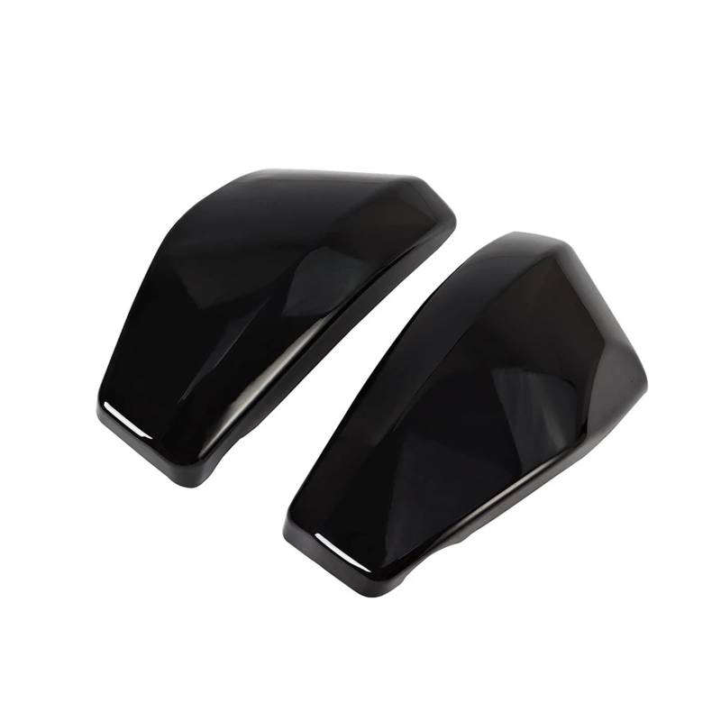 Motorrad Batterieabdeckung Kunststoff Chrom/Schwarz Batterie Side Verkleidung Abdeckungen Fit Für Honda VTX1300 VTX 1300 2003-2009 R/Retro S/Speichen C/Custom T/Tourer Batterieseitenabdeckung(Black) von LCQSYE