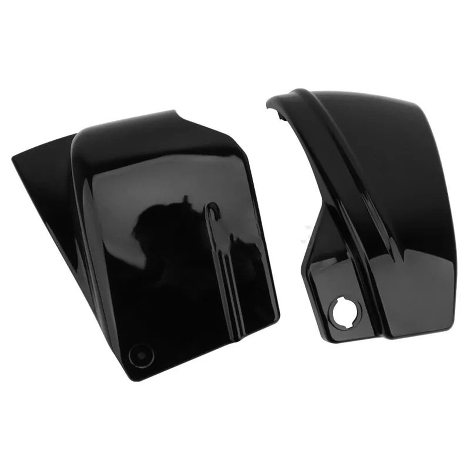 Motorrad Batterieabdeckung Motorrad Batterie Side Verkleidung Abdeckung Fit Für Yamaha Dragstar V-Star XVS650 XVS 650 650A Vstar Dragstar Klassische Batterieseitenabdeckung(DC-0029BK) von LCQSYE