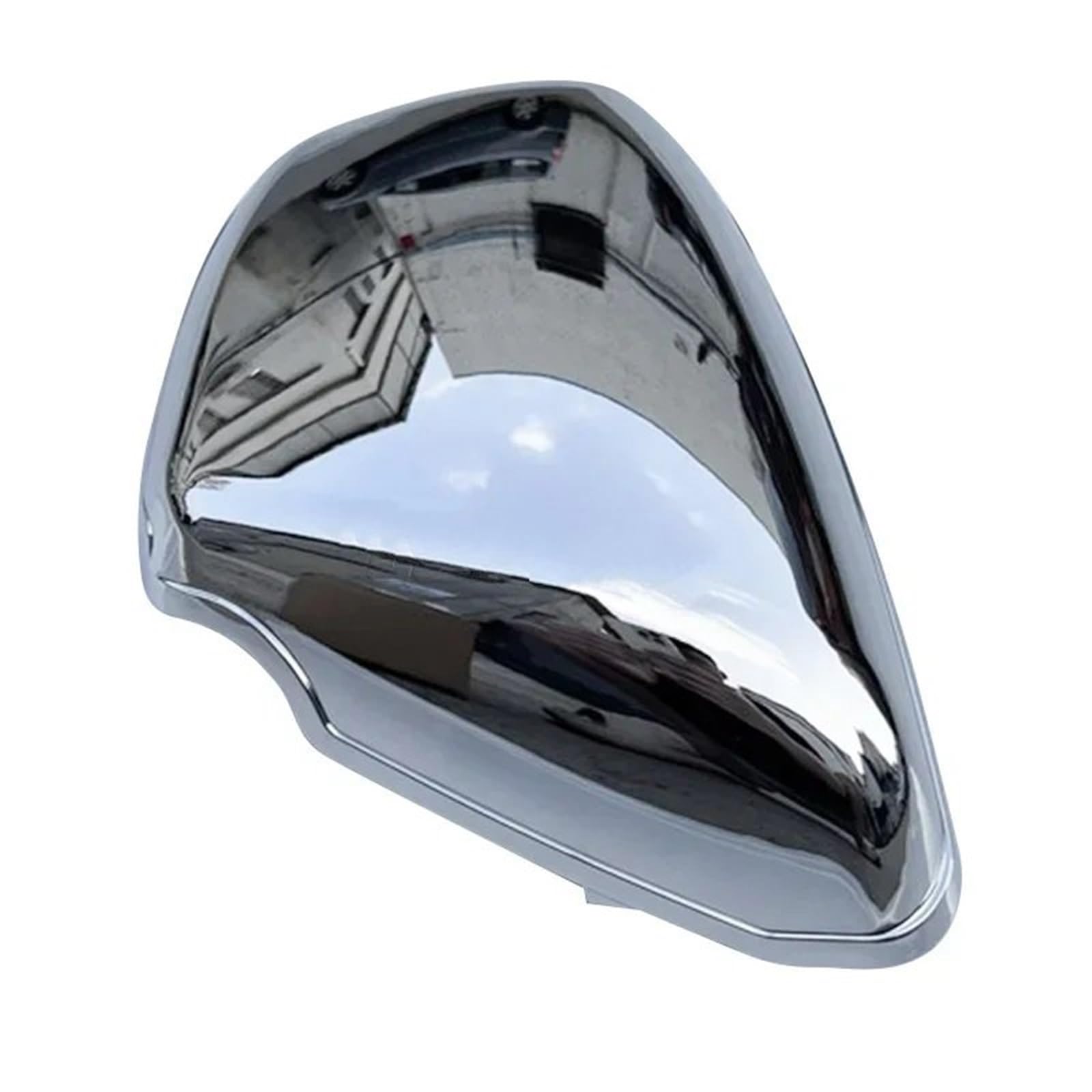 Motorrad Batterieabdeckung Motorrad Batterie Side Verkleidung Abdeckung Schutz Chrom Zubehör Fit Für Yamaha XV700 XV750 1000 1100 Virago 1984-up Batterieseitenabdeckung(Right) von LCQSYE