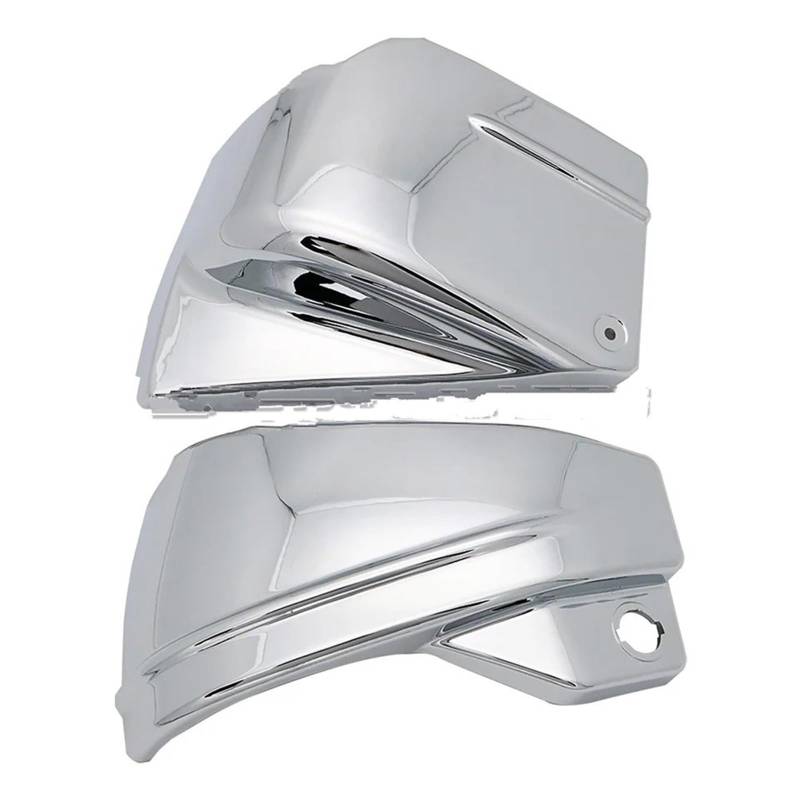 Motorrad Batterieabdeckung Motorrad Batterie Verkleidung Seite Abdeckung Fit Für Yamaha V-Star XVS 650 XVS650 XVS650A Dragstar DS650 Custom Classic Batterieseitenabdeckung(Chrome) von LCQSYE